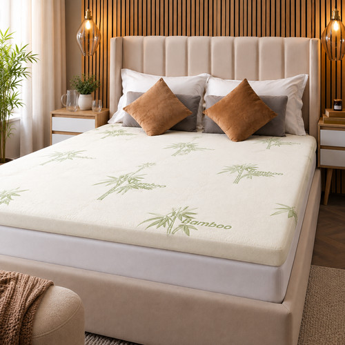 Bamboo memory foam mattress - memory,