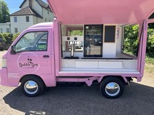 Pink Mobile Prosecco Bar Kei Truck Business