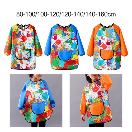 Kids art smock painting - kids,