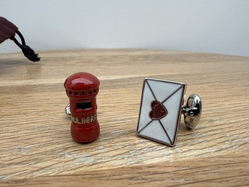 Mulberry silver plated - mulberry, enamel