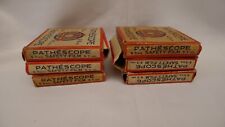 Job lot of 6 Pathescope 9.5mm Safety Film Empty Reels for Cine Projector