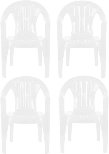 Piece stackable low back - stackable,