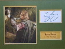 SEAN BEAN Signed 16x12 Photo