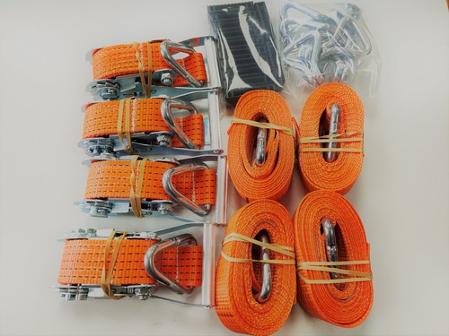 Orange car trailer overtyre - 4x,