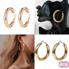 Hoop earrings 50mm - 2"hoop, large