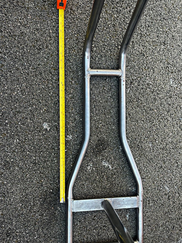 Hard tail chop frame