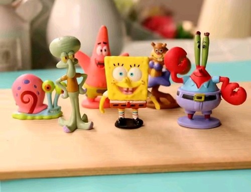 Set 6pcs spongebob - 6pcs,