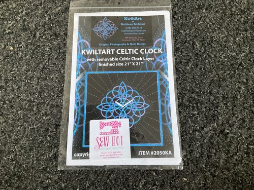 Kwiltart celtic clock - celtic,
