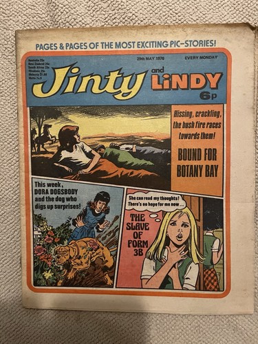 Jinty and lindy comic 29th - jinty, may