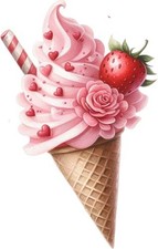 Colourful Valentine's Day Ice