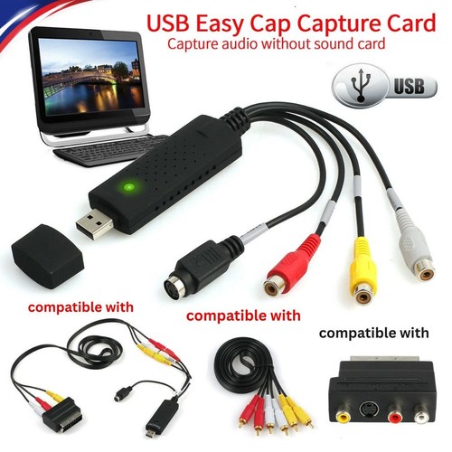 Usb video vhs dvd vcr - 2.0,
