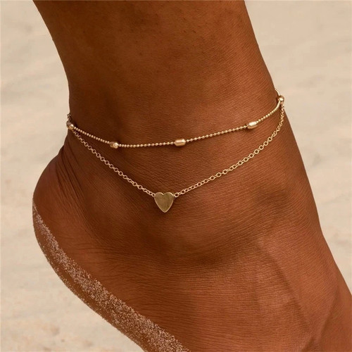 925 sterling silver anklet - 925,