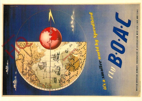 Picture postcard boac s - postcard__boac,, it's