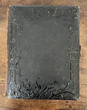 Victorian leatherbound music - leatherbound,