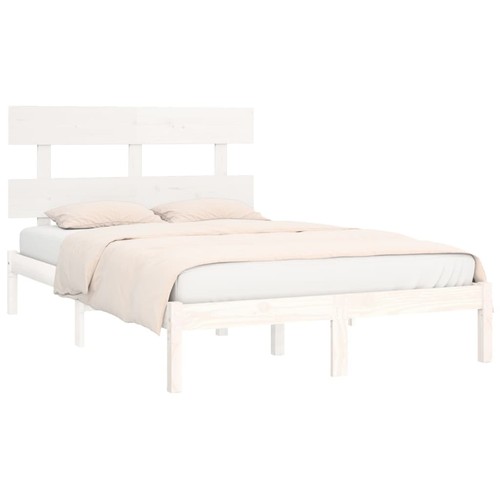 Solid wood bed frame bedroom - wood,