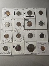 Numismatic Coin Collection Lot Of 16 Various Coins