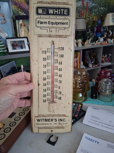 Vintage white farm equipment - farm,