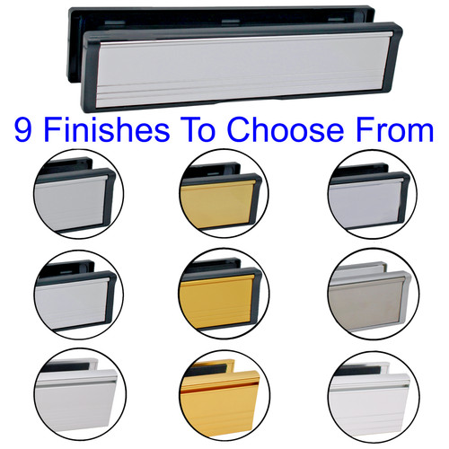 Upvc door letterbox - door, rated