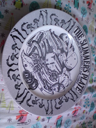 The slimmers dinner plate - slimmers,