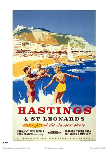 Hastings sussex retro vintage - hastings,