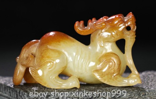 Chinese natural hetian - 3.8",