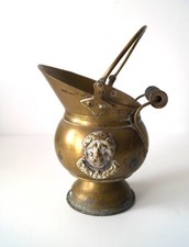 Brass Fireplace Coal Bucket