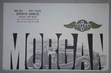 Morgan Range Brochure c.1962 -