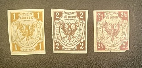 German states lubeck m - german,