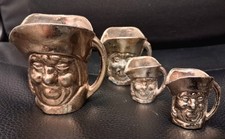 Toby jug measuring cups, set