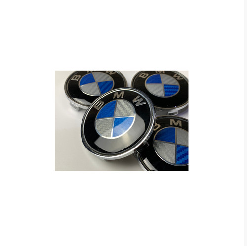 68mm blue bmw - 68mm, alloy