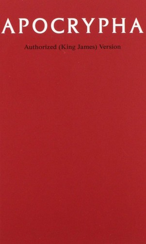 Kjv apocrypha text edition - text,