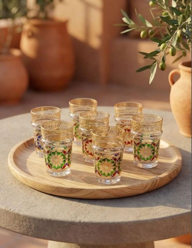 Set moroccan handmade - set,