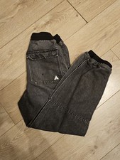 Airwalk Mens Grey Denim Cargo