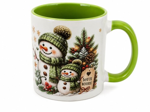 Christmas snowman mug with - mug,