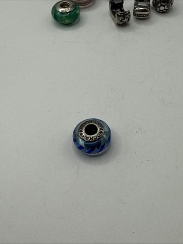 Pandora sterling silver - sterling, blue
