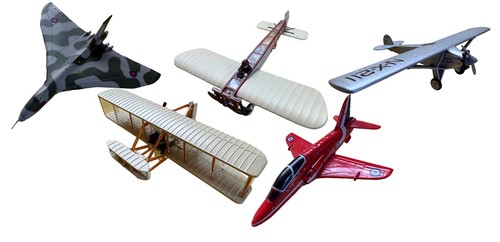 Set corgi die cast planes - die,