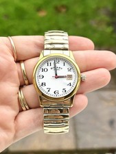 ROTARY GENTS MENS GOLD PLATED
