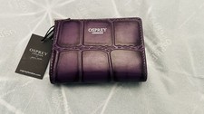 Osprey Purple Leather Wallet