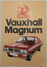 Vauxhall Magnum Range Brochure, 1974. Saloon, Coupe & Estate