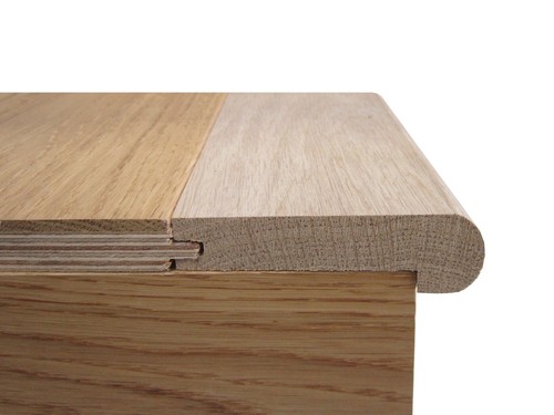 Solid oak stair nosing - oak,
