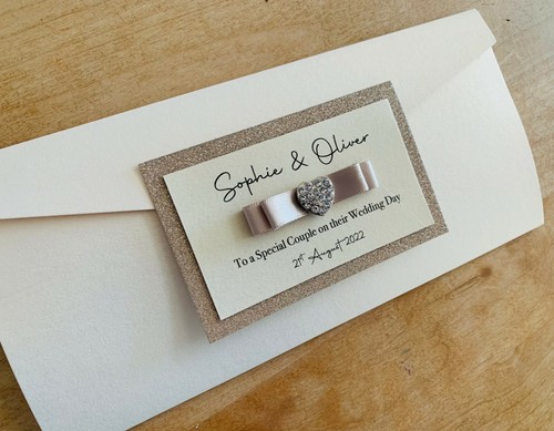 Personalised wedding money - personalised,