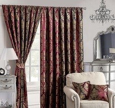 Jacquard Curtains Pencil Pleat