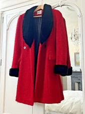 Vintage red Wallis coat UK10