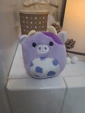 BRAND NEW 2” Squishville Squishmallows BUBBA the Purple Cow