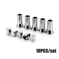 10Pcs TR414 Chrome Car Tire