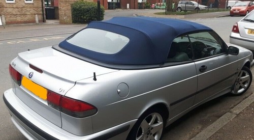 Saab mohair soft top - mohair,