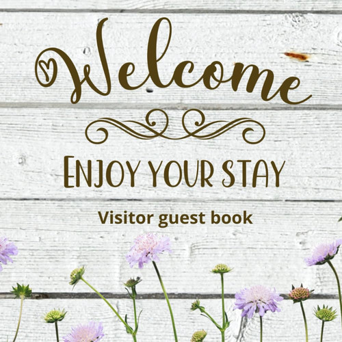Visitors guest book welcome - visitors,