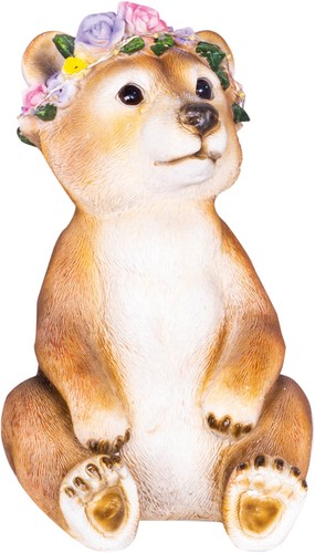 Solar bear garden ornament - solar,