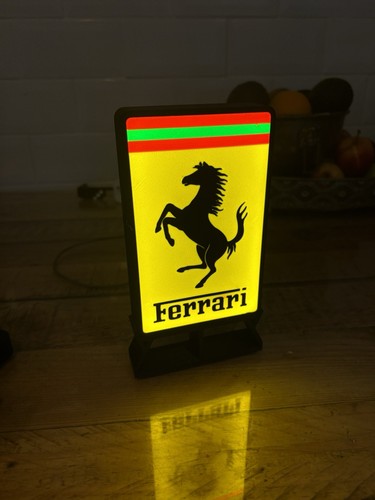 Ferrari dealership led - led, light