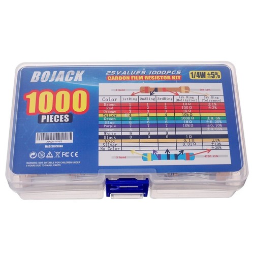 Bojack resistor assortment - bojack,